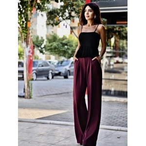 PALAZZO PANTOLON PİLE DETAY