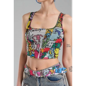RENKLİ CROPTOP