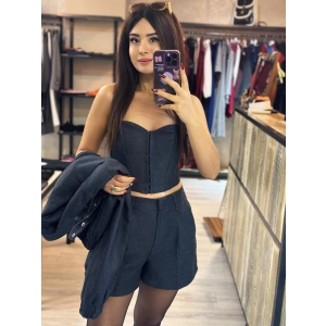 SİMLİ DOKU ANTRASİT CROP