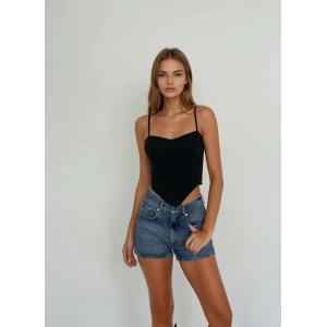 SİYAH SIRTI BAĞLAMALI BUSTİYER