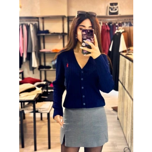 TRİKO SAÇ ÖRGÜLÜ HIRKA