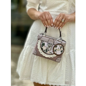 VİNTAGE LİLA ÇANTA