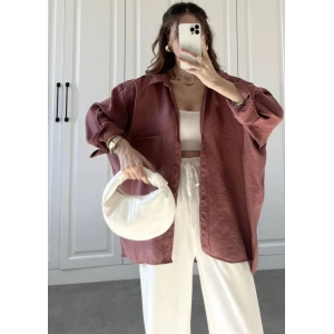 YARASA KOL STANDART BEDEN GÖMLEK