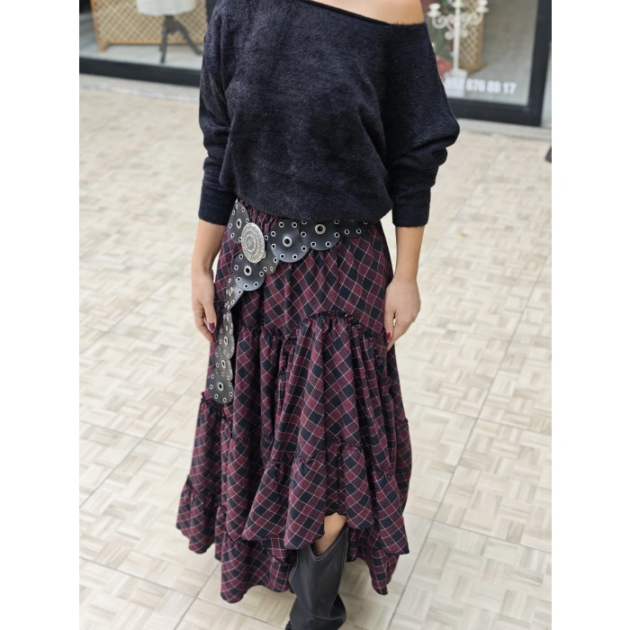 BORDO EKOSE ETEK YIRTMAÇLI