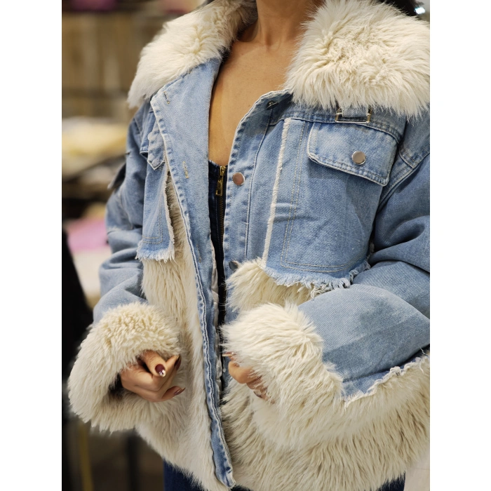 KÜRK DETAY KOT CEKET