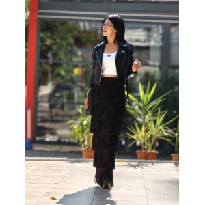 FERMUARLI DERİ CEKET