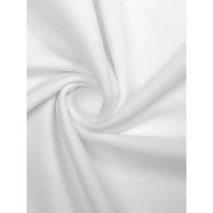 Baskılı Oversize Bisiklet Yaka T-shirt - Beyaz