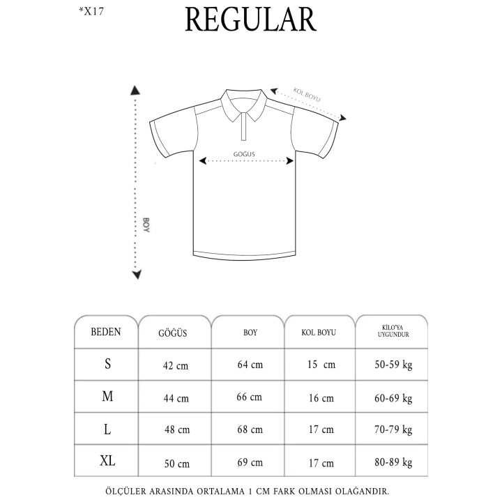 Erkek Yakalı Slim Fit Baskılı T-Shirt - Beyaz