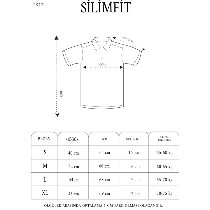 Erkek Yakalı Slim Fit Dokuma Çizgili T-Shirt - Haki