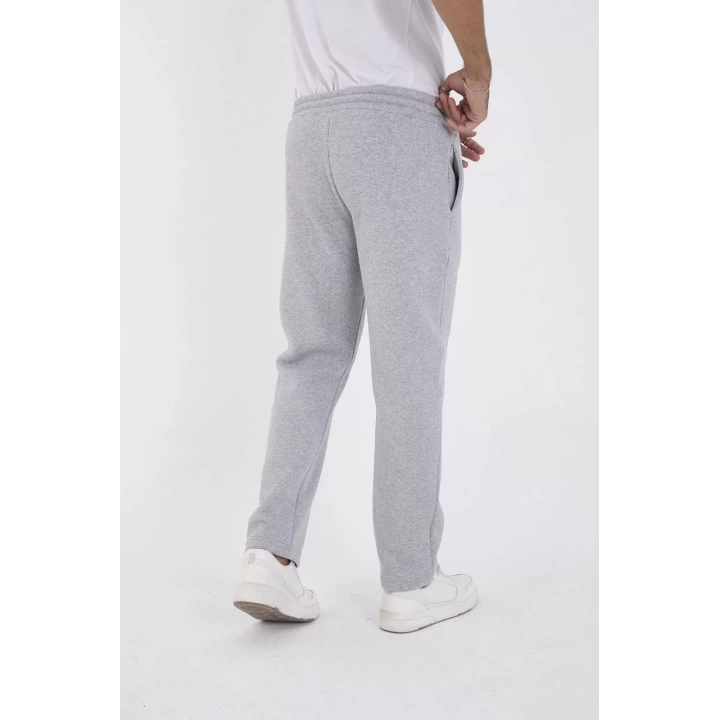 Unisex Üç İplik Basic Eşofman Pantolon - Gri