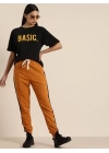 Baskılı Kadın T-shirt - Siyah