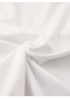 Baskılı Oversize Bisiklet Yaka T-shirt - Beyaz