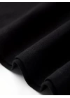 Baskılı Oversize Bisiklet Yaka T-shirt - Beyaz
