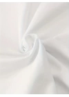 Baskılı Oversize Bisiklet Yaka T-shirt - Beyaz