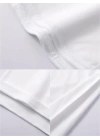 Baskılı Oversize Bisiklet Yaka T-shirt - Beyaz