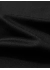 Baskılı Oversize Bisiklet Yaka T-shirt - Siyah