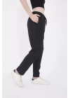 Unisex Üç İplik Basic Eşofman Pantolon - Antrasit