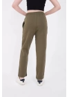 Unisex Üç İplik Basic Eşofman Pantolon - Hakİ