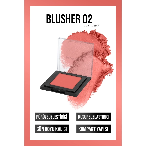 Powder Blusher 02 (toz Allık)