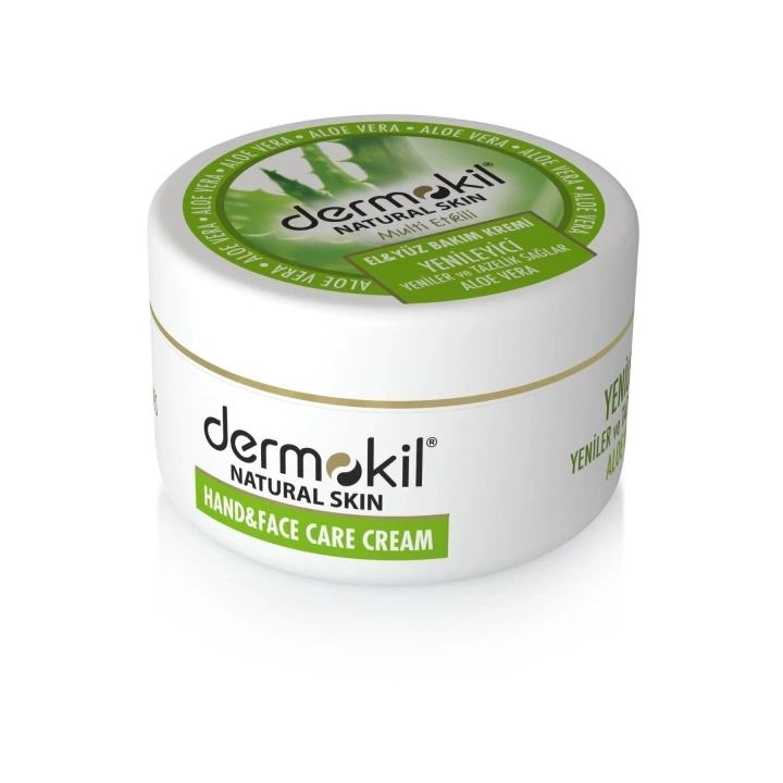 Natural El Ve Yüz Bakım Kremi Aloe Vera 300 Ml