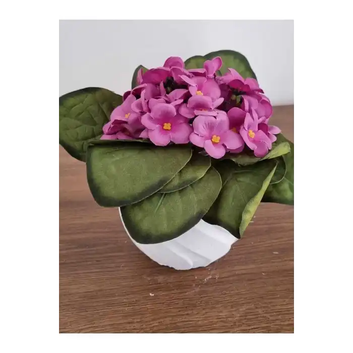 yapay çiçek menekşe 17 cm