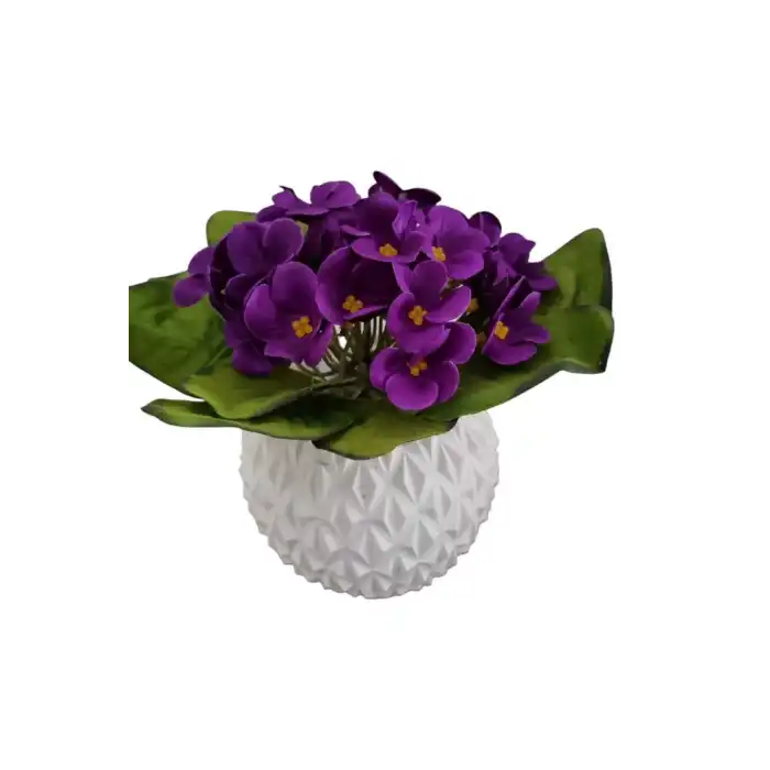 yapay çiçek menekşe 17 cm