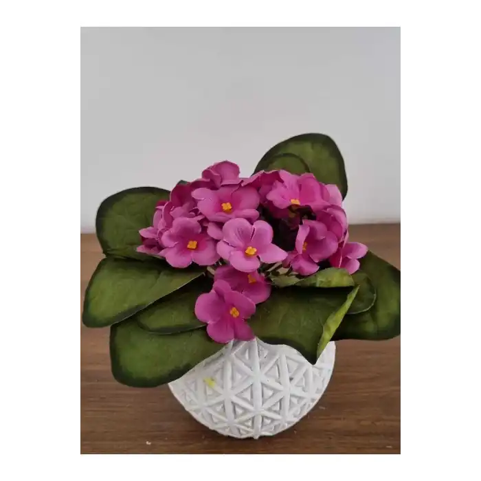 yapay çiçek menekşe 17 cm