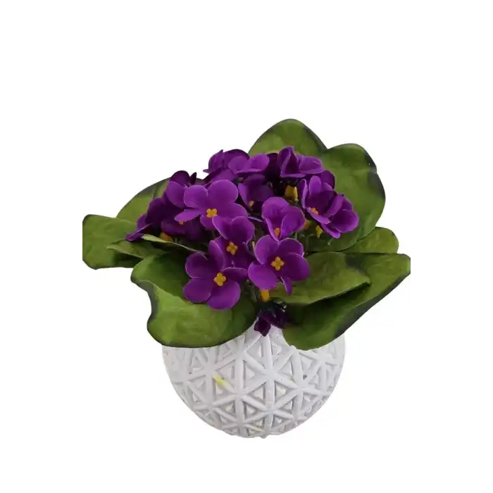 yapay çiçek menekşe 17 cm