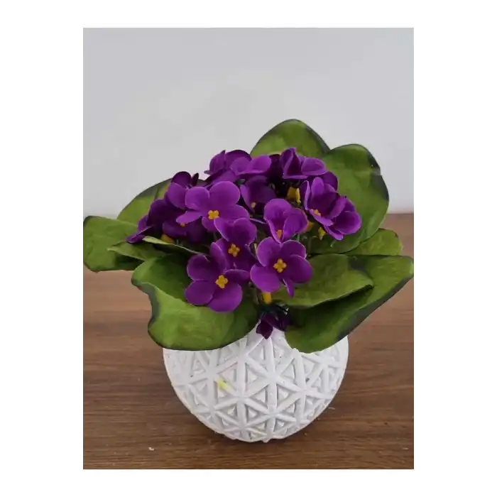 yapay çiçek menekşe 17 cm