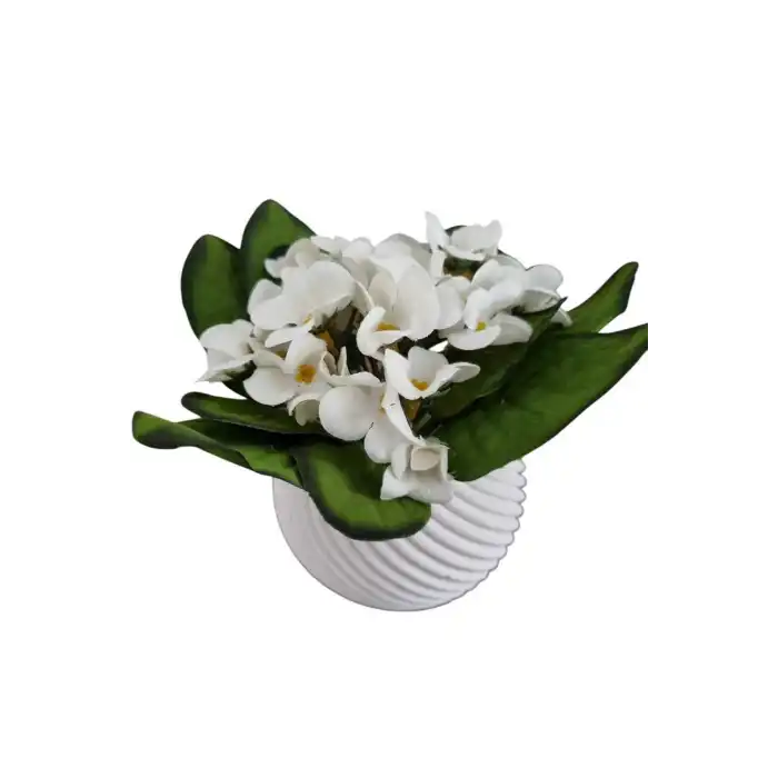 yapay çiçek menekşe 17 cm