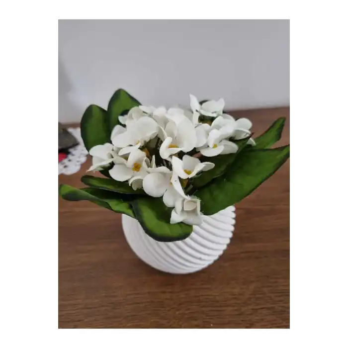 yapay çiçek menekşe 17 cm