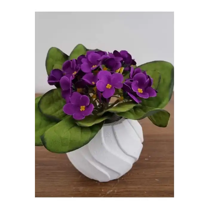 yapay çiçek menekşe 17 cm