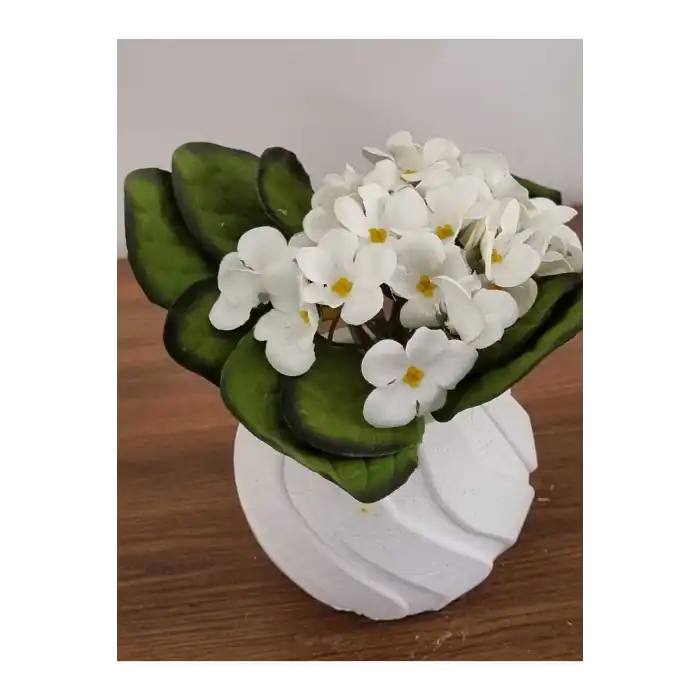 yapay çiçek menekşe 17 cm