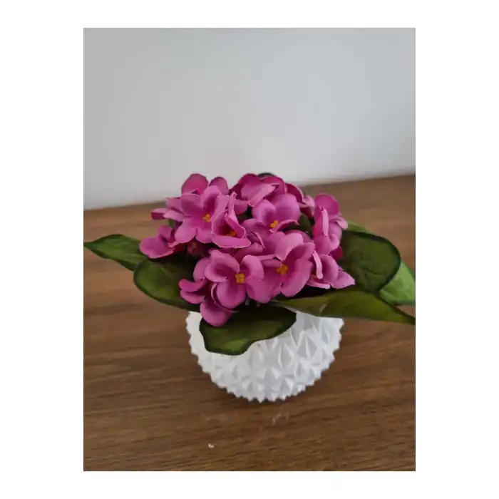 yapay çiçek menekşe 17 cm