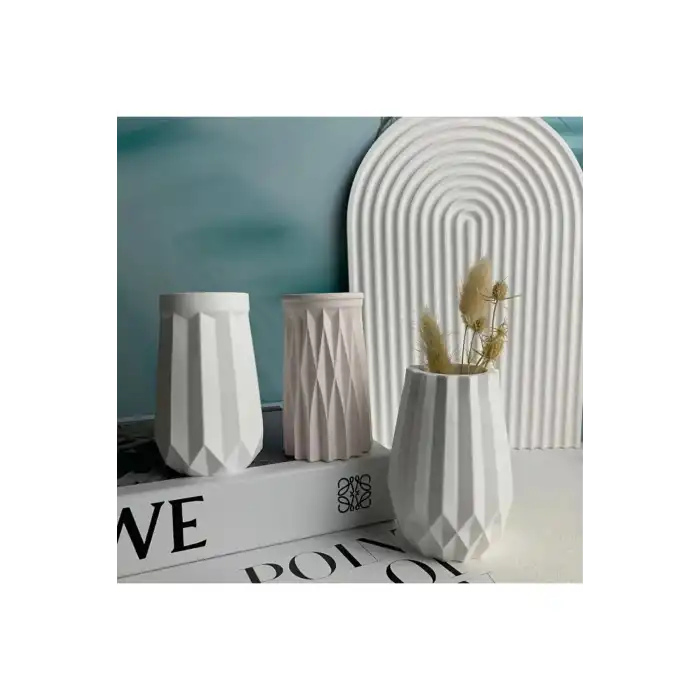 beton mini vazo 3 lü