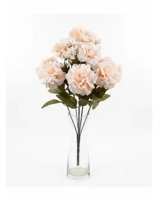 yapay 9 kafa karanfil somon rengi