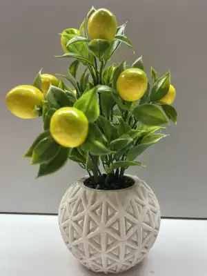 YAPAY LİMON ÇİÇEĞİ 25 CM