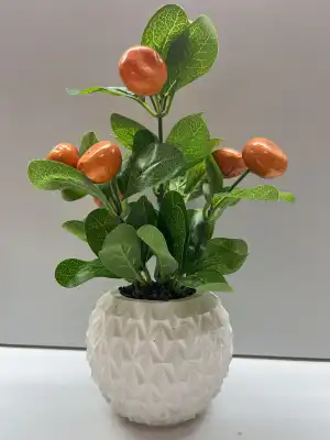YAPAY MANDALİNA ÇİÇEĞİ 25 CM