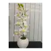 YAPAY ORKİDE BETON SAKSIDA BOY:42 CM