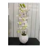 YAPAY ORKİDE BETON SAKSIDA BOY:42 CM