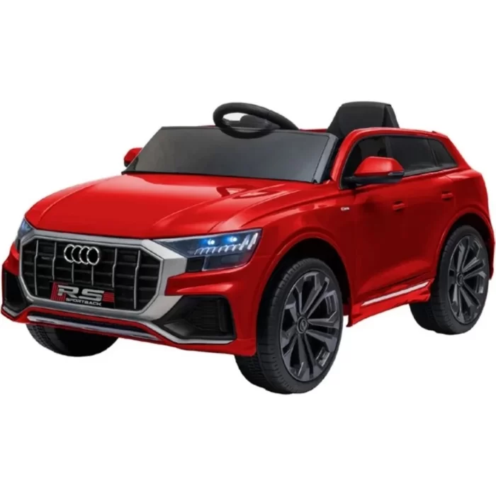 Audi RS Q8 Akülü Araba 12V Kırmızı