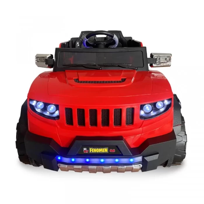 Hummer 12V Çift Kişilik Uzaktan Kumandalı Akülü Araba Kırmızı