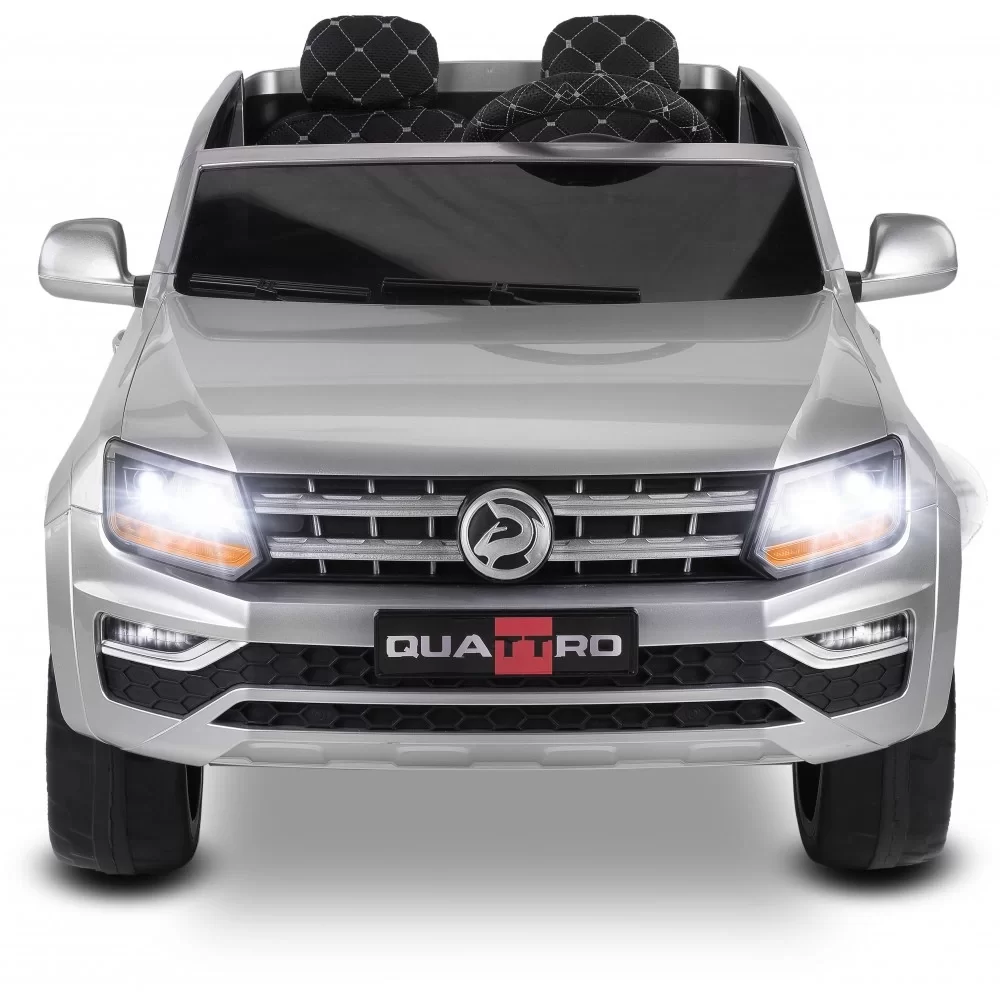 4X4 Amarok 24 Volt Akülü Araba Metalik Gri