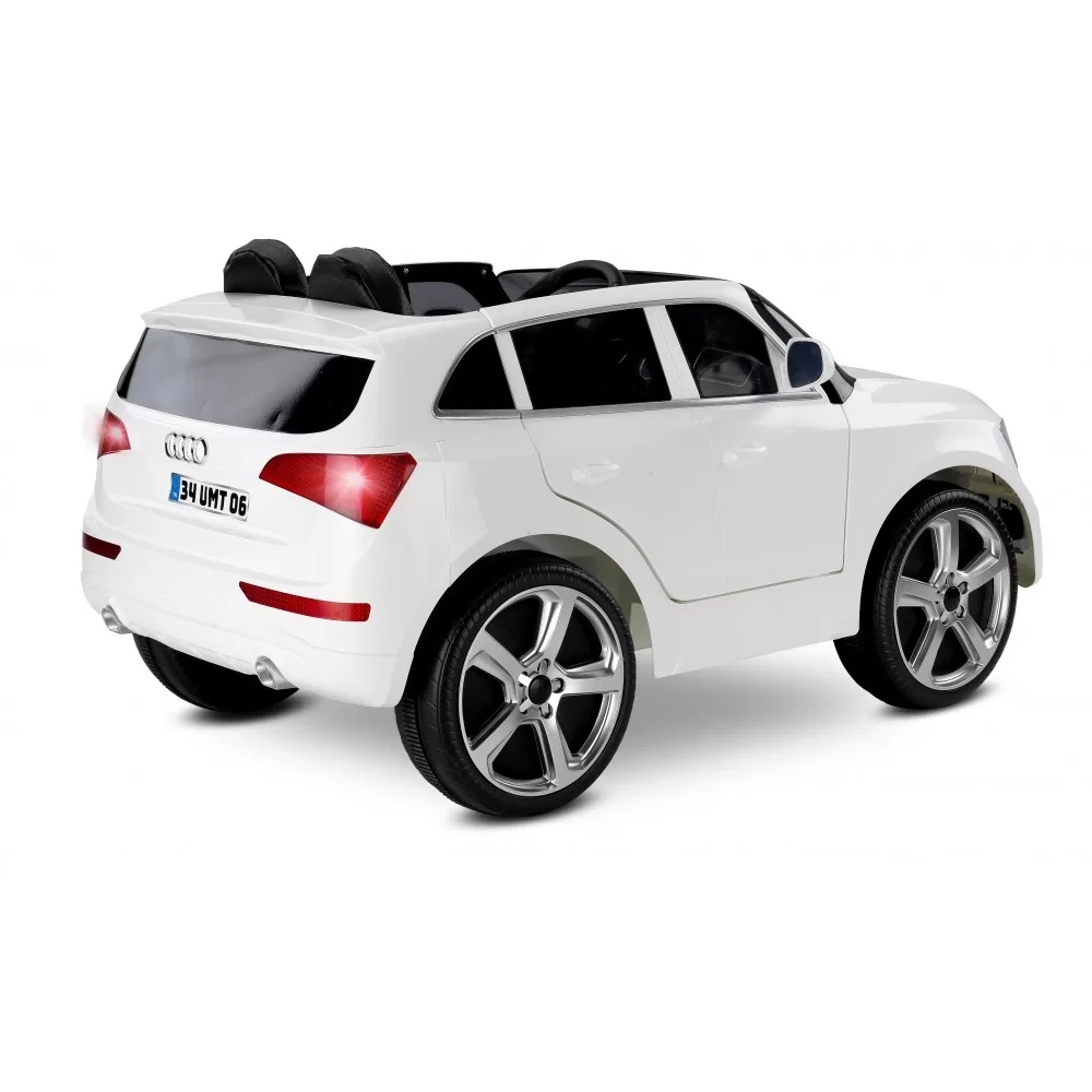 Q-7 Suv Akülü Araba 12v Uzaktan Kumandalı Beyaz