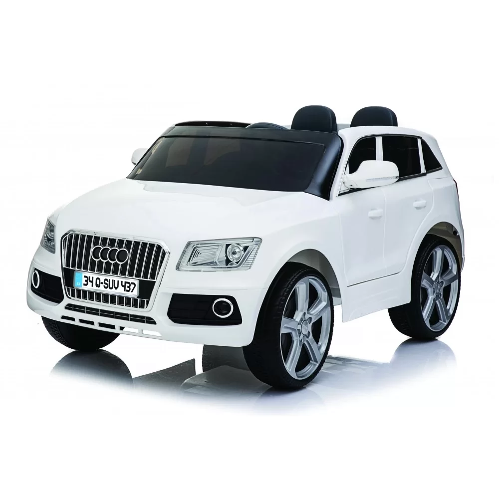 Q-7 Suv Akülü Araba 12v Uzaktan Kumandalı Beyaz