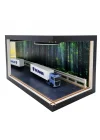Timber Route Işıklı Ahşap Diorama Vitrin | Scania Tır