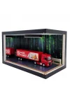 The Logistics Horizon Ahşap Işıklı Diorama Vitrin | MAN Tır