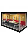 The Golden Era Ahşap Işıklı Diorama Vitrin | Cadillac Eldorado