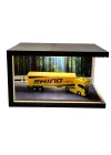 Golden Route Ahşap Işıklı Tır Diorama Vitrin | Scania V8