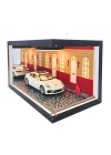 Ivory Boulevard Ahşap Işıklı Diorama Vitrin | Porsche Panamera